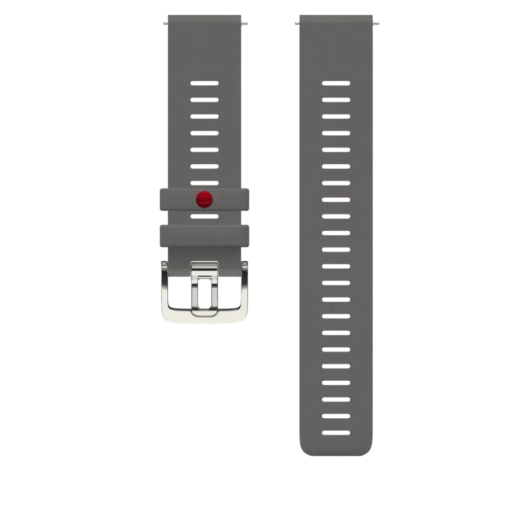 Řemínek Polar FKM - Fusion, 22 mm - Šedá - M-L