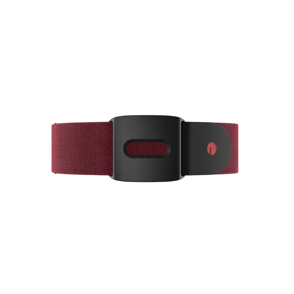 Pažní popruh pro snímaè Polar Verity Sense - Tmavì èervená - M-XXL