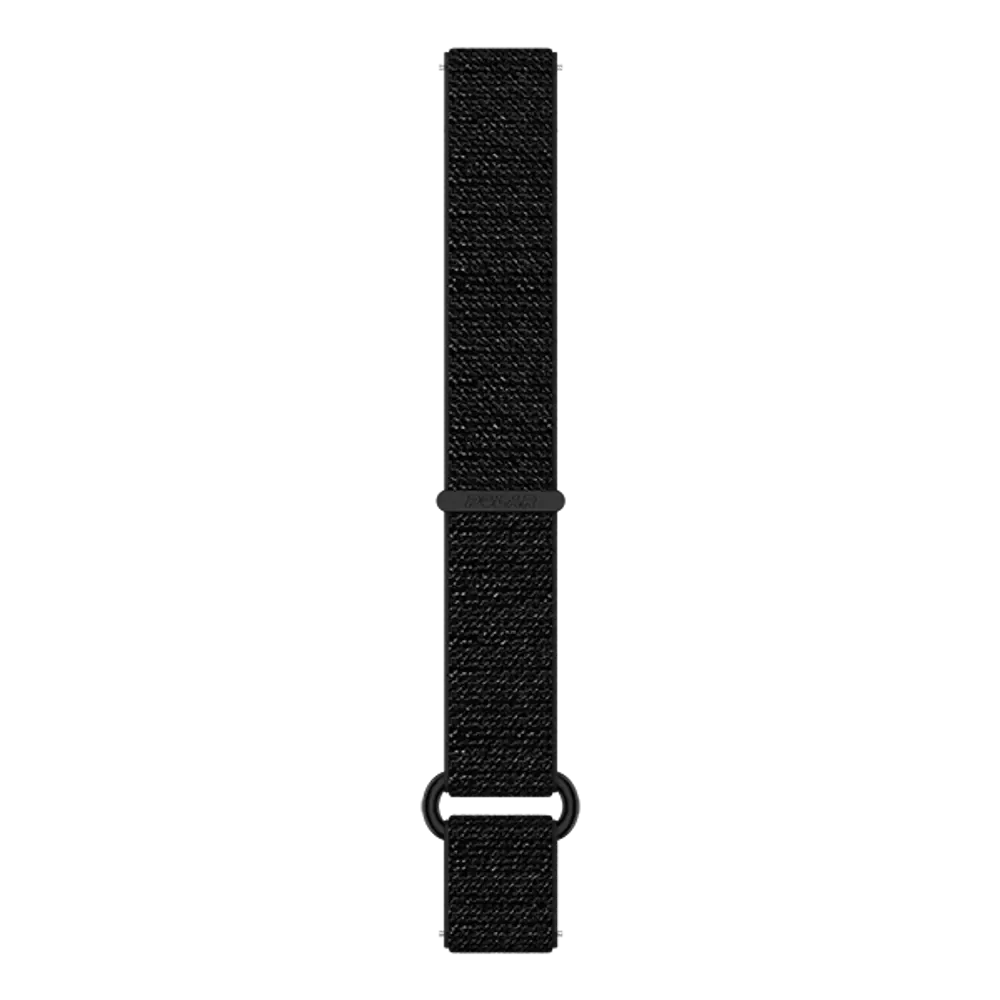 Nylonový øemínek se suchým zipem Polar, 20 mm - Èerná - M-L