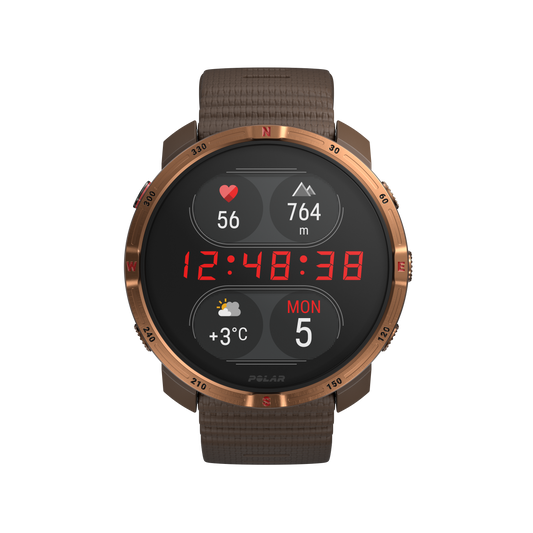 Polar Grit X2 S - L, hnědá