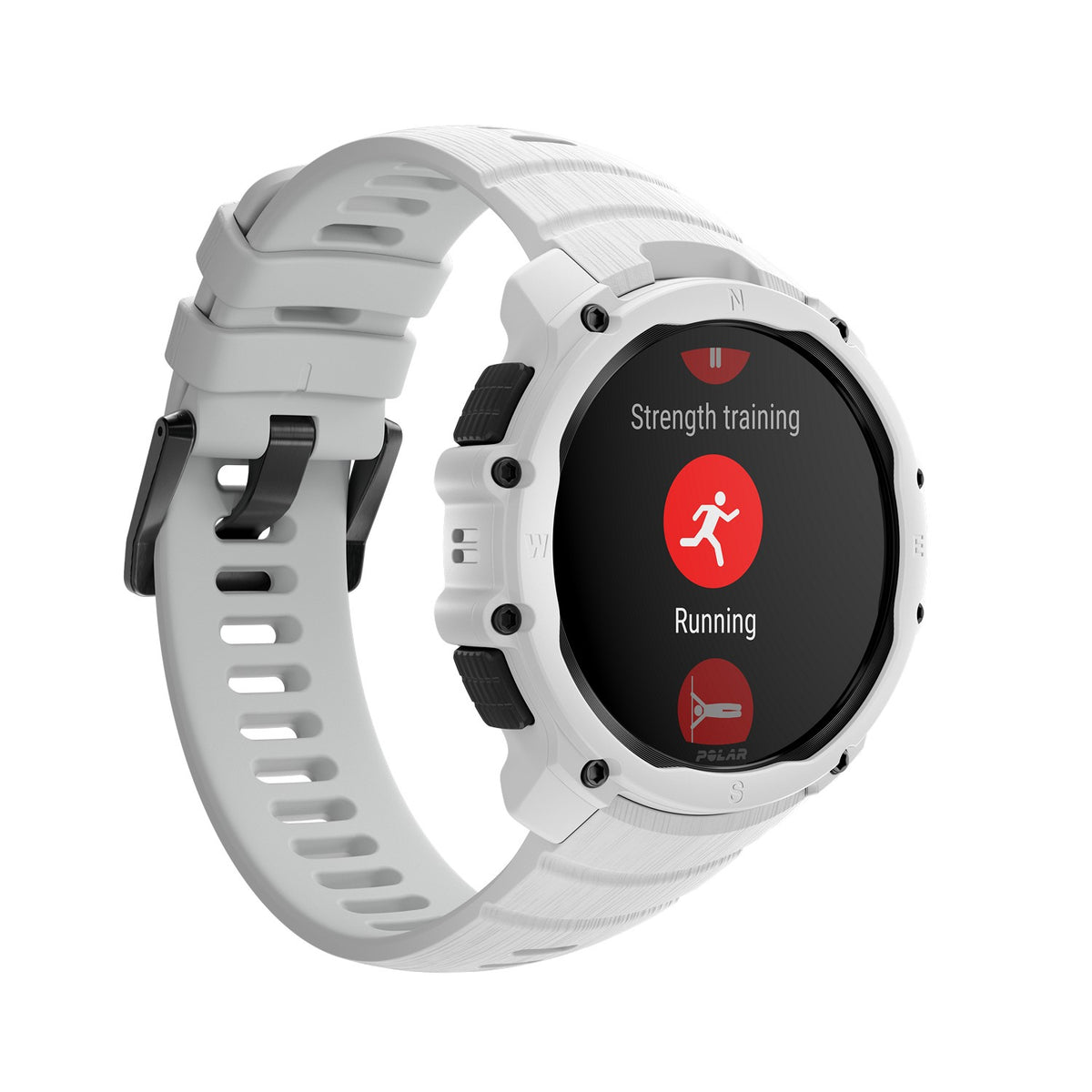 POLAR Street X sporttester S-L bílá